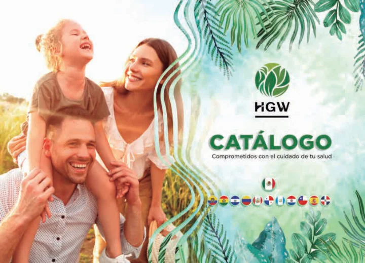 Portada del catálogo HGW México