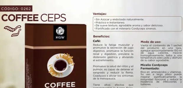 Coffeeceps, imagen del catálogo original HGW