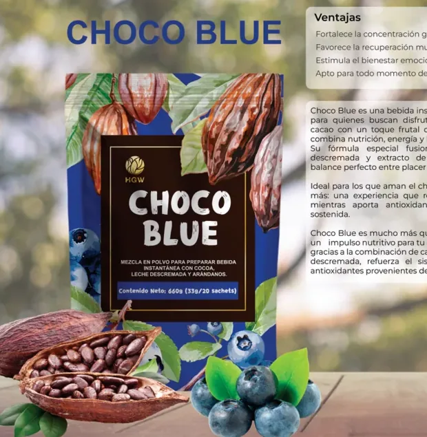 Choco Blue, imagen del catálogo original HGW