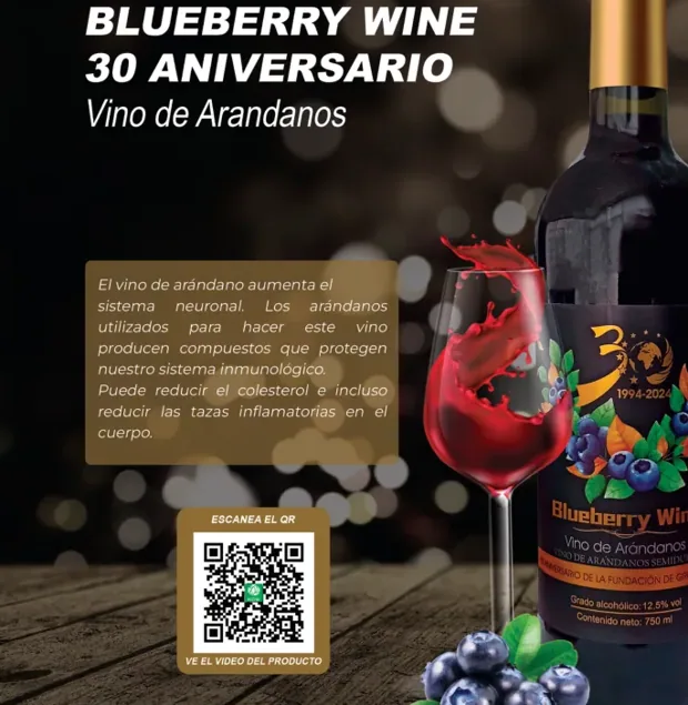 Blueberry Wine 30 aniversario, imagen del catálogo original HGW
