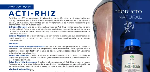 Acti-Rhiz, imagen del catálogo original HGW