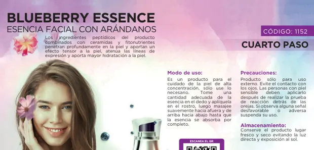 Blueberry Essence, imagen del catálogo original HGW